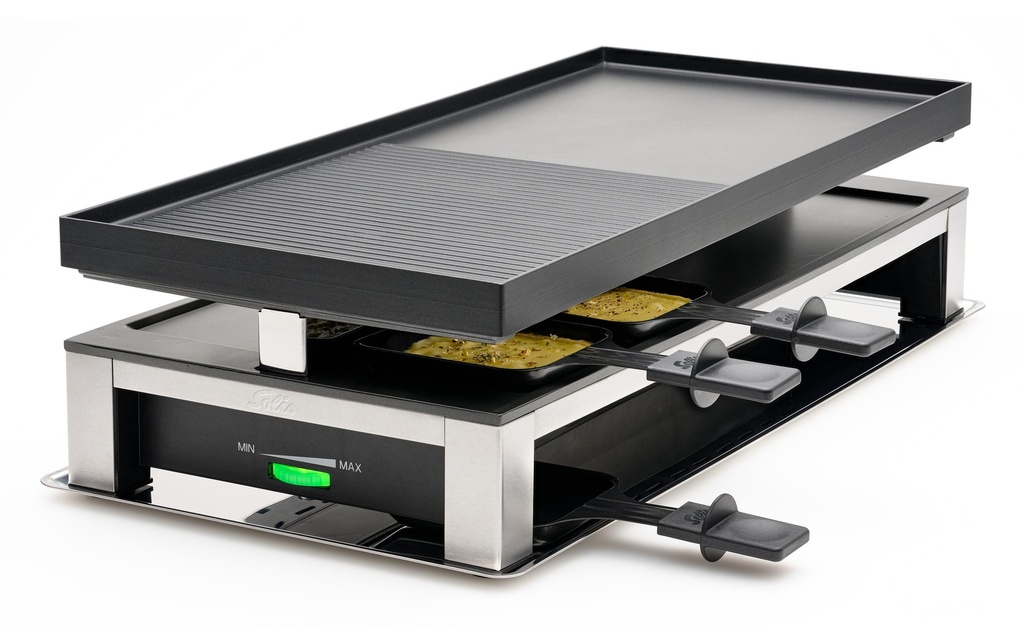 Solis Grill à raclette 3 in 1 Grill 10 personnes