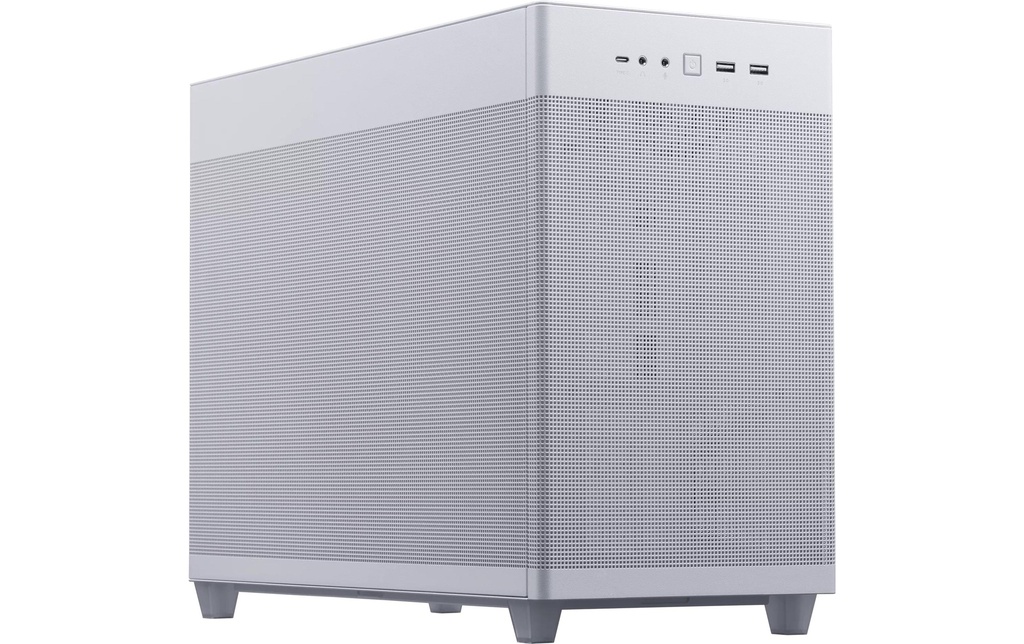 ASUS Boîtier d’ordinateur AP201 MicroATX Blanc