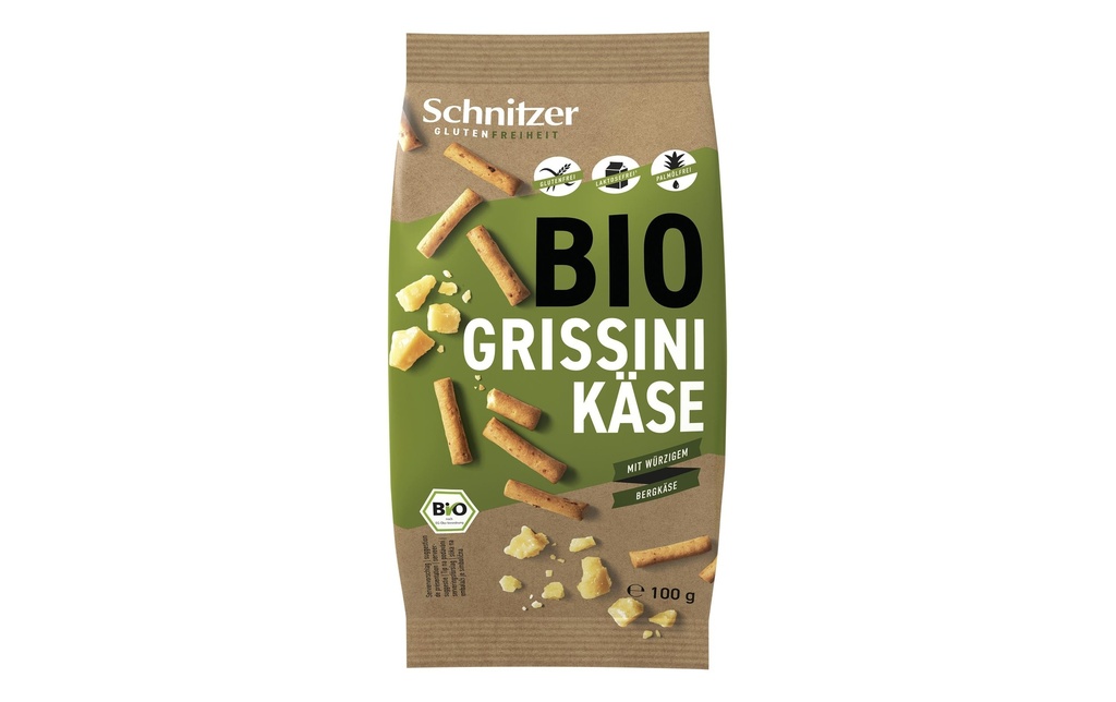 Schnitzer Grissini bio Fromage, 100g
