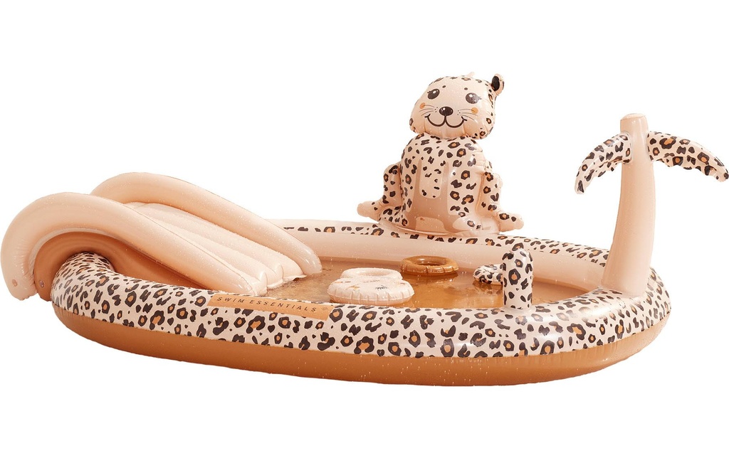 Swim Essentials Pataugeoire Beige Léopard Ø 210 cm