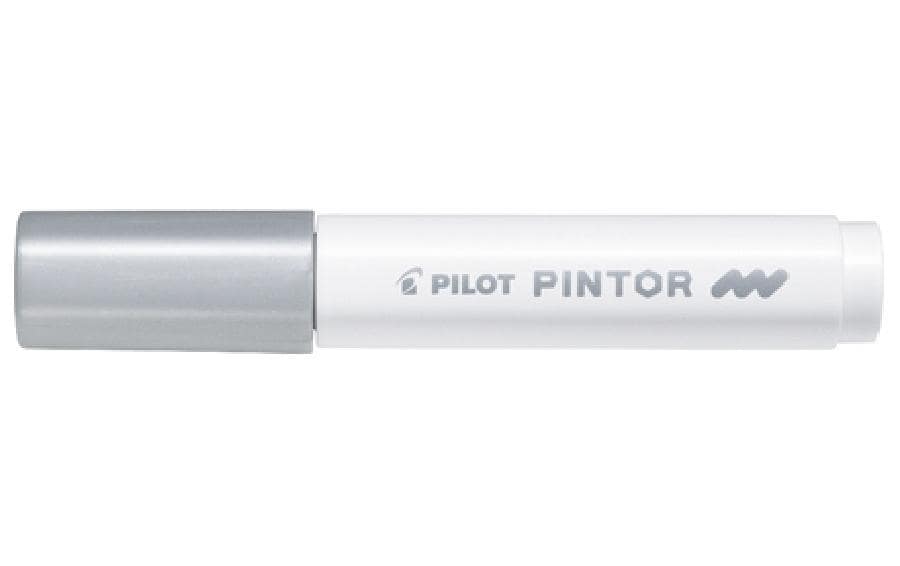 PILOT Marqueur Pintor M argent métal