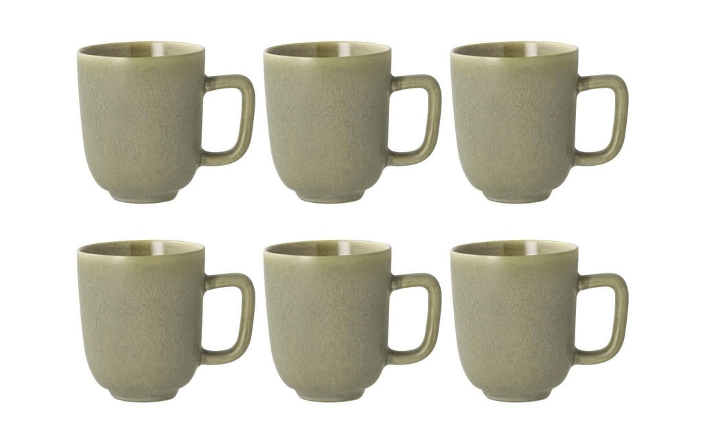 Villa Collection Tasse à café Shoku 330 ml, 6 Pièce/s, Vert