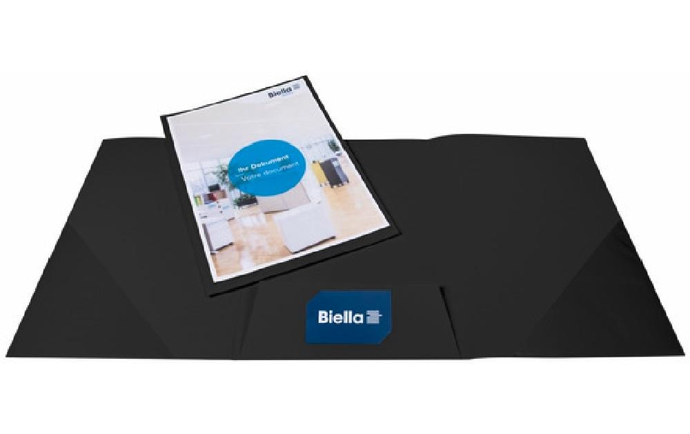 Biella Dossier de présentation Pearl A4 Noir, 25 pièces