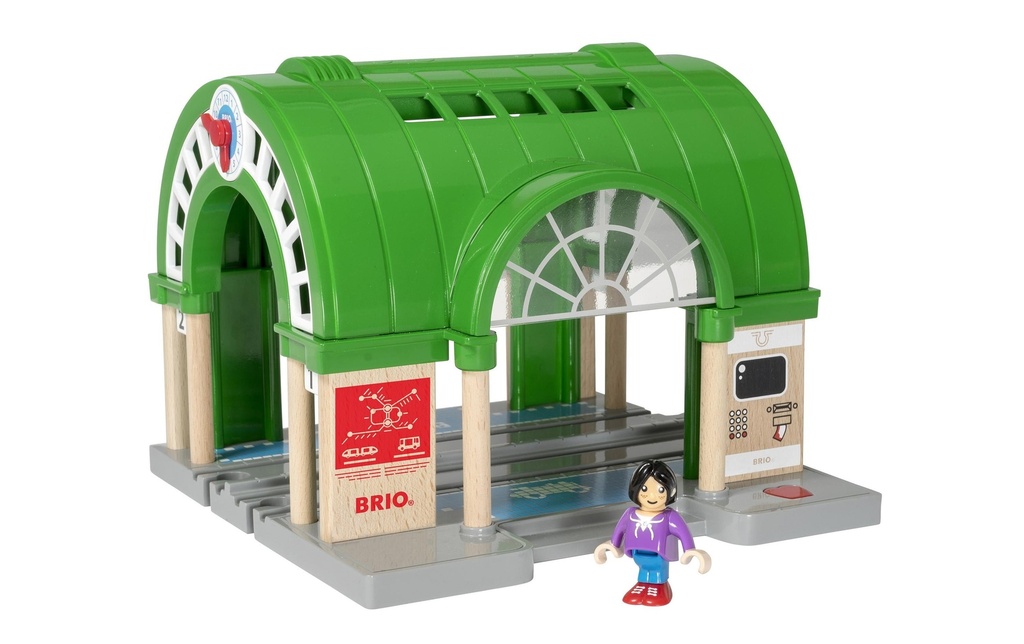 BRIO Chemin de fer Gare centrale avec distributeur de billets