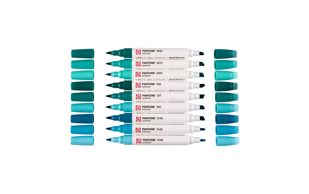 Talens Marqueur Pantone 9x Set Blue/Green