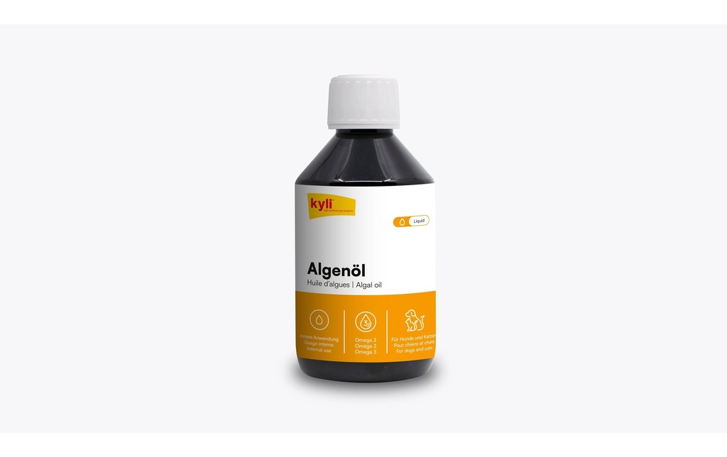 kyli Supplément alimentaire pour chiens Huile d'algues 250 ml