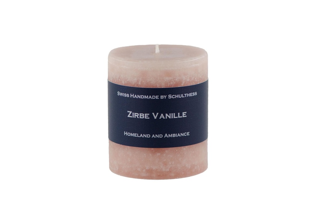 Schulthess Kerzen Bougie parfumée Zirbe Vanille 7 x 8 cm