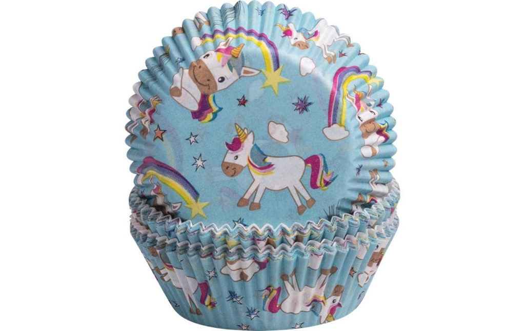 Demmler Moule à muffins Licorne 60 pièces