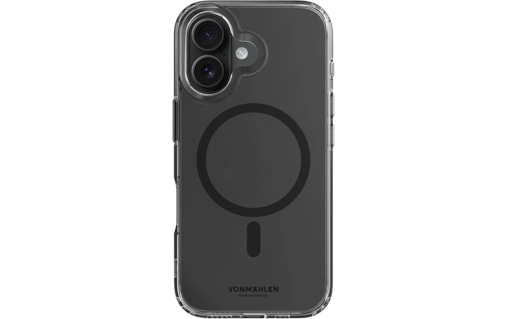 Vonmählen Coque arrière Transparent  iPhone 16 Plus Black