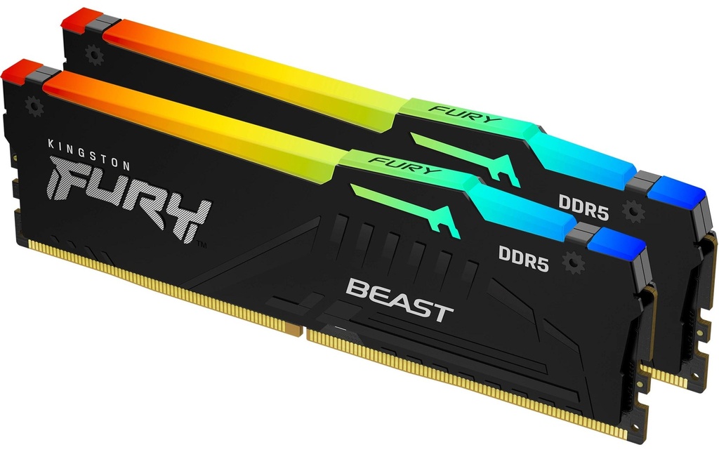 Kingston DDR5-RAM FURY Beast RGB EXPO 6000 MHz 2x 32 GB