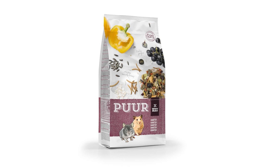 Witte Molen Nourriture de base Puur Muesli gourmet pour hamsters, 400 g