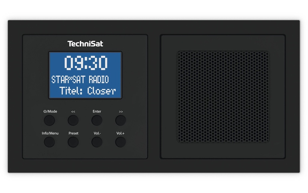 Technisat Radio DAB+ DigitRadio Up 1 Noir