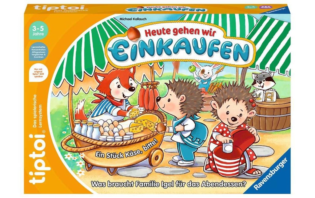 tiptoi Jeu Heute gehen wir einkaufen