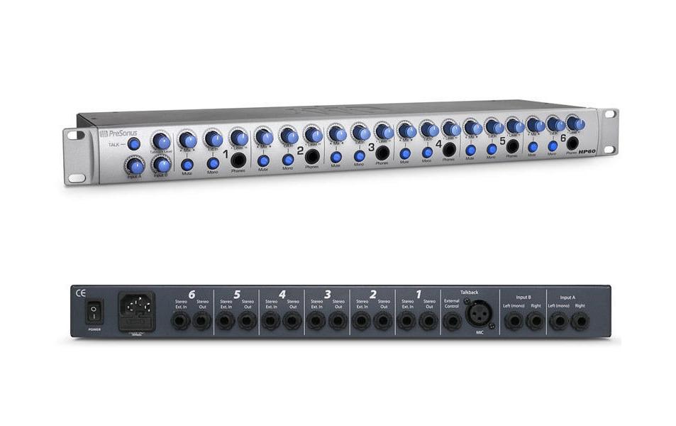 Presonus Amplificateur d’écouteurs HP60