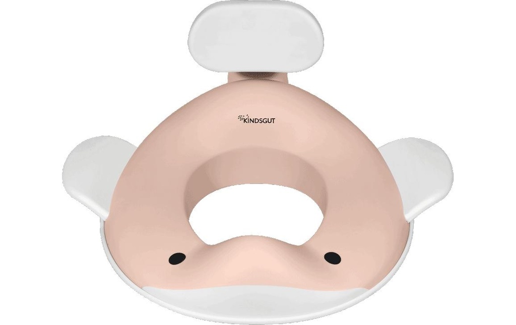 Kindsgut Siège de toilette Baleine Gris foncé