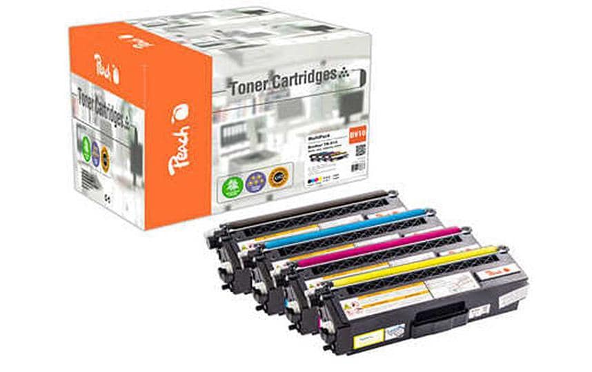 Peach Toner Brother TN-910 MP Magenta/Yellow/noir/Cyan