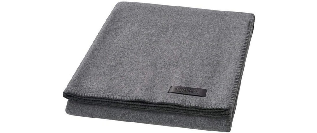 PROFLAX Couverture Fleece 160 x 200 cm, Grey