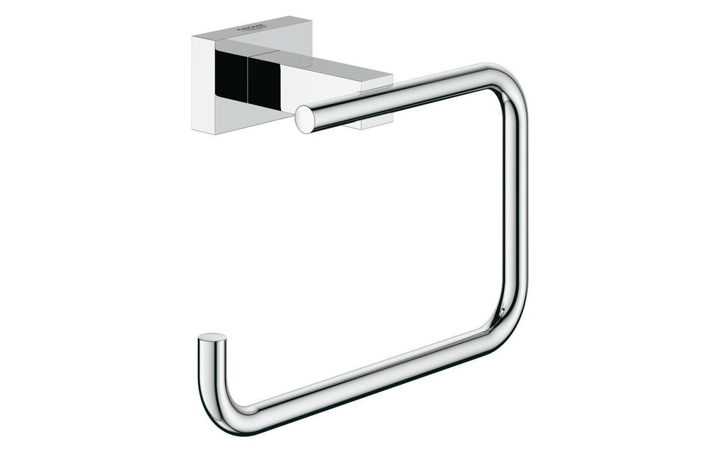 GROHE Porte-rouleau pour papier toilette Essentials Cube chrome