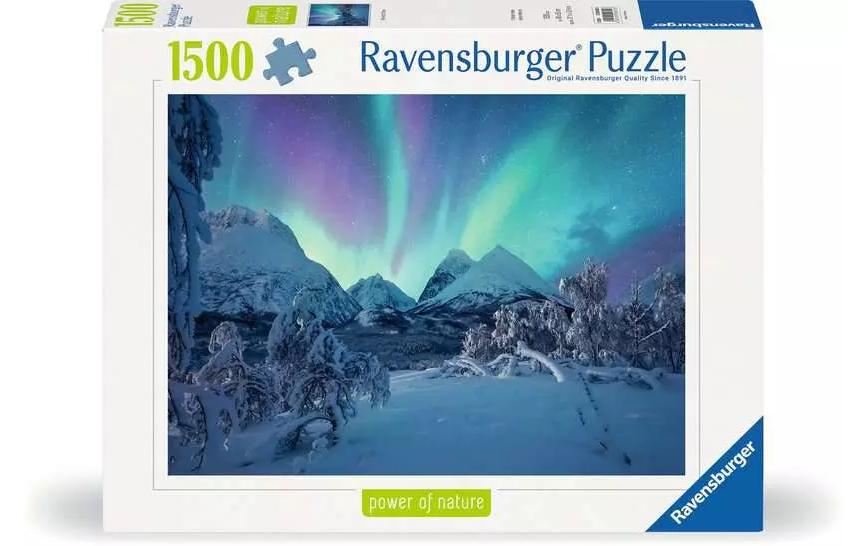 Ravensburger Puzzle Quand les aurores boréales dansent 1500 pièces