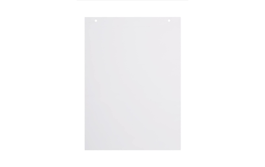 Bi-Office Tableau à feuilles Blanc, 5 blocs de 40 feuilles chacun