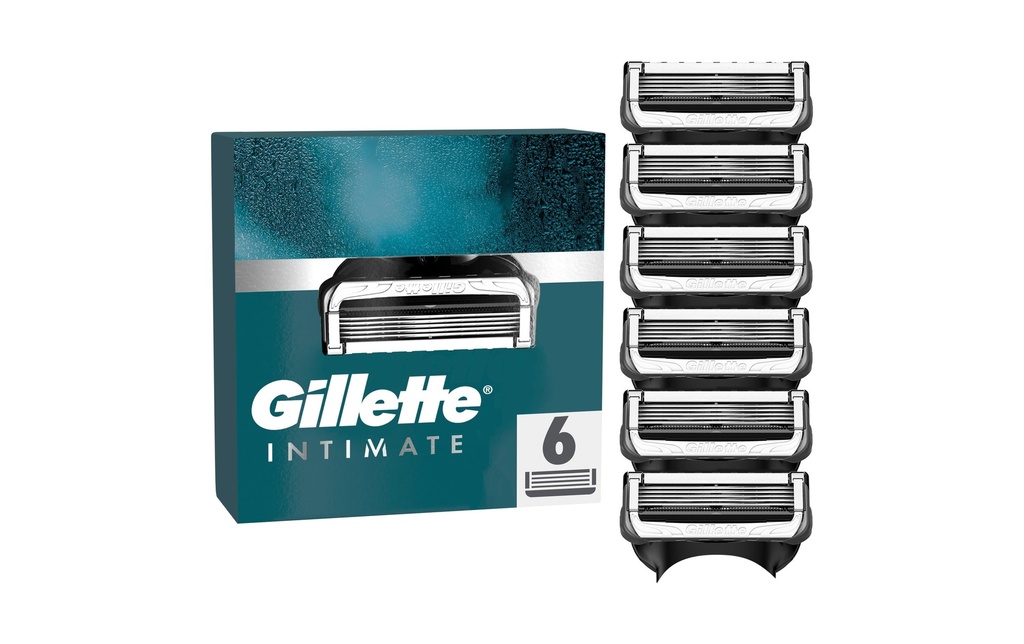 Gillette Lames de rasoir Intimate 6 Pièce/s