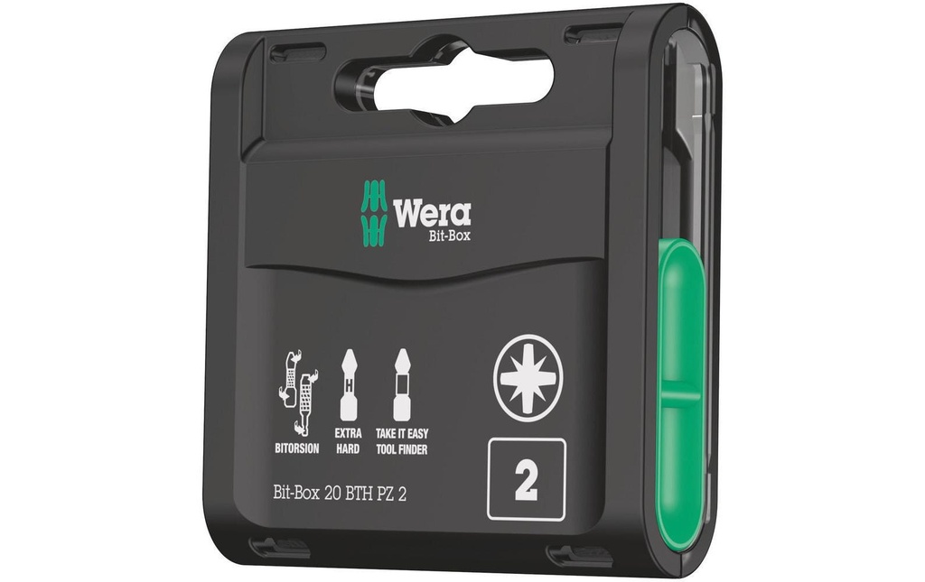 Wera Kits de bits 20 BTH PZ 2 20 Pièce/s pièce(s)