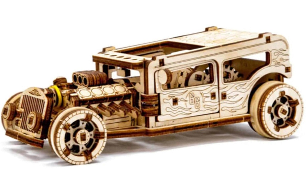 Revell Tiny Adventures – Hot Rod Kit de construction en bois