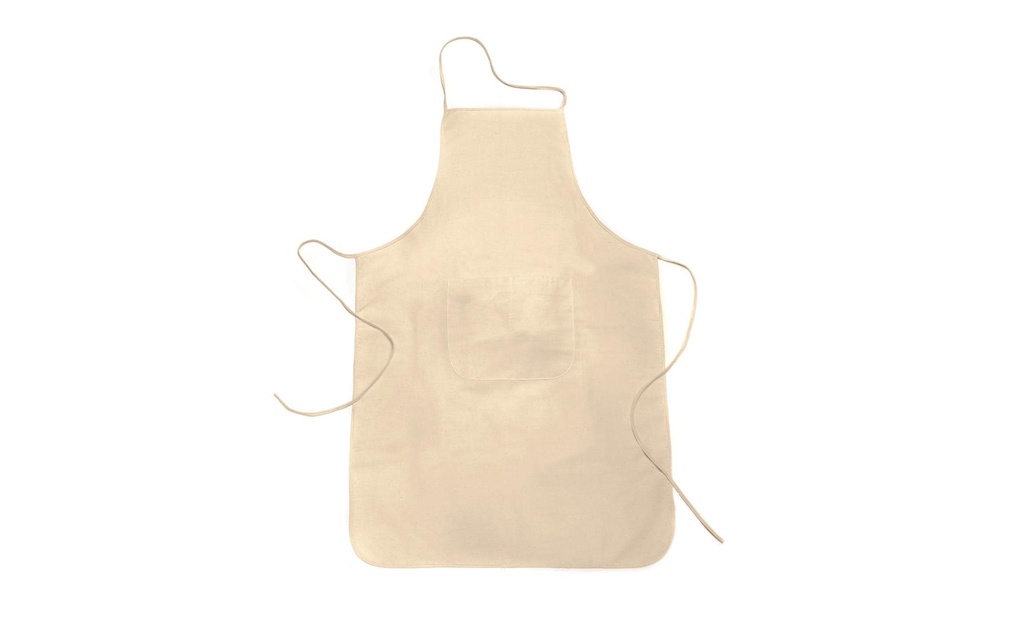 Glorex Tablier 60 x 90 cm Coton, Beige