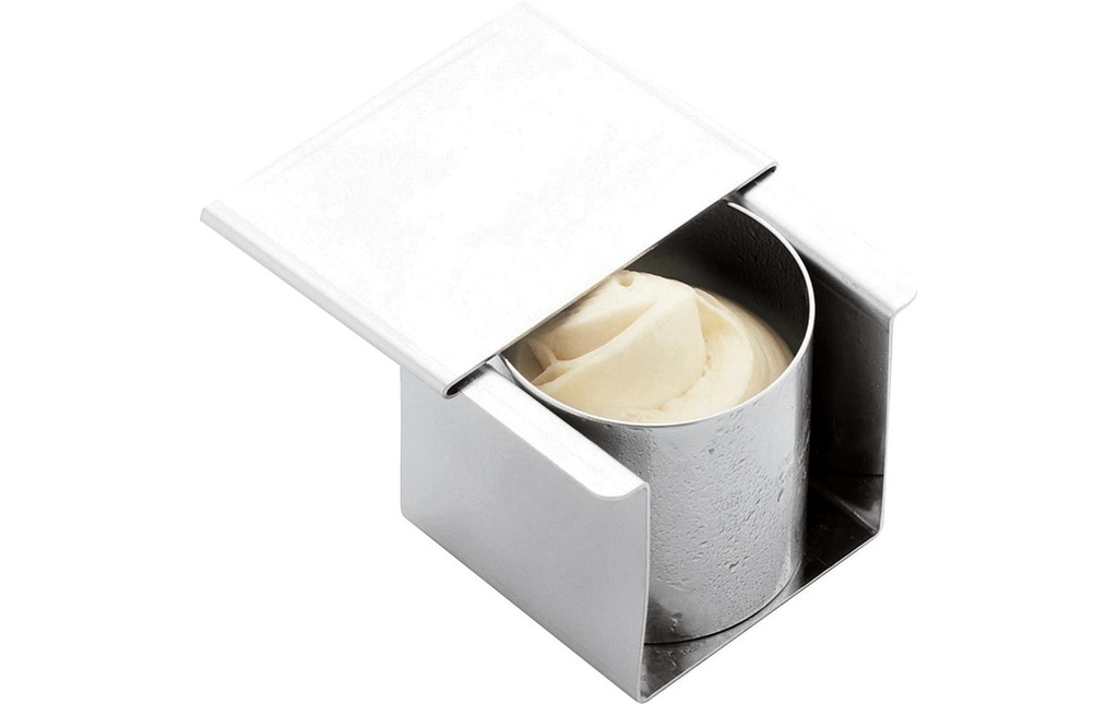 Paderno Moule à pâtisserie avec insert tubulaire Acier inoxydable 8.4 cm