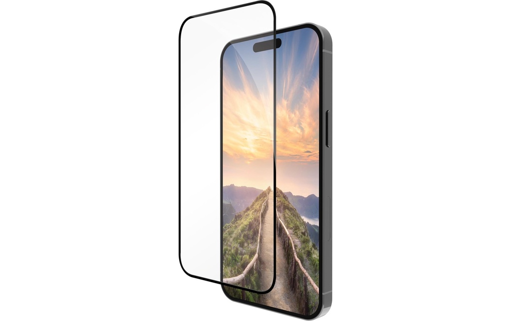 dbramante1928 Protection d’écran eco-shield Black Edge iPhone 16