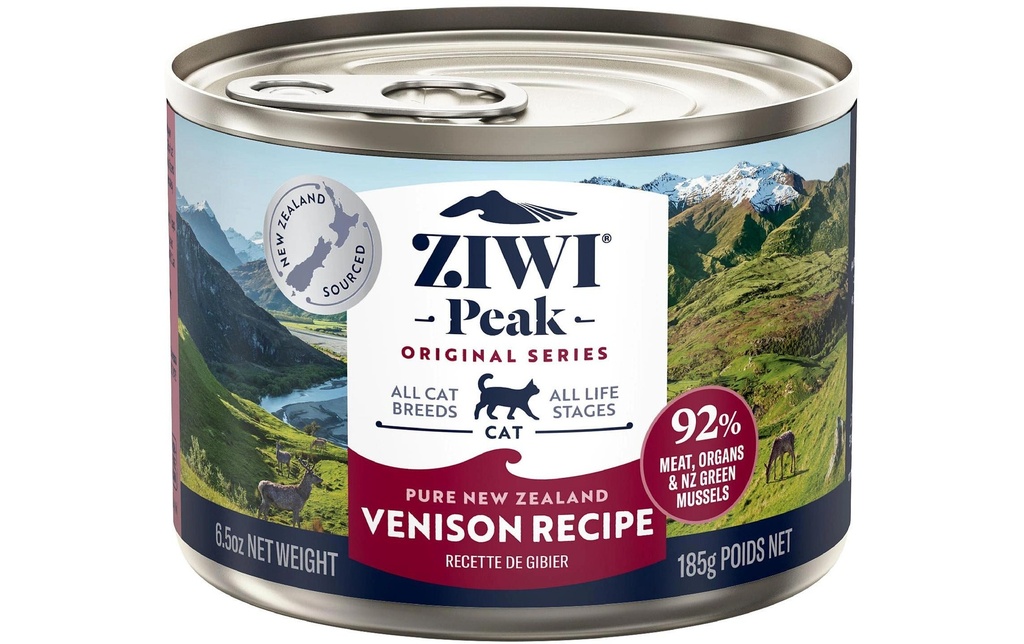 ZIWI Peak Alimentation humide Gibier en boîte 185 g