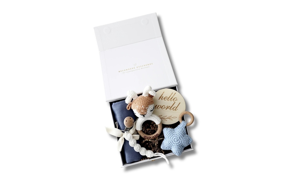 Oykami Coffret cadeau Bleu Fidji avec élan