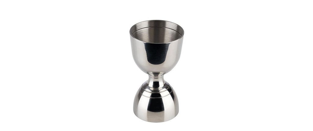 APS Double mesure à cocktail 30/60 ml, argent