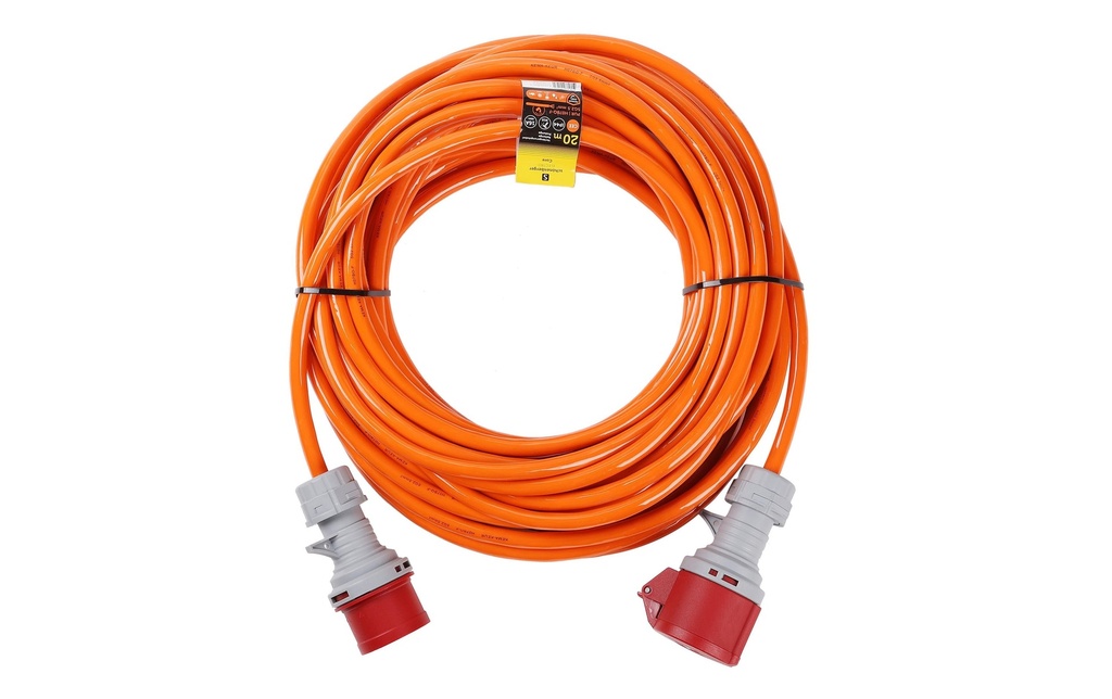 Schönenberger Câble de prolongation CEE 5P 16A IP44 20 m