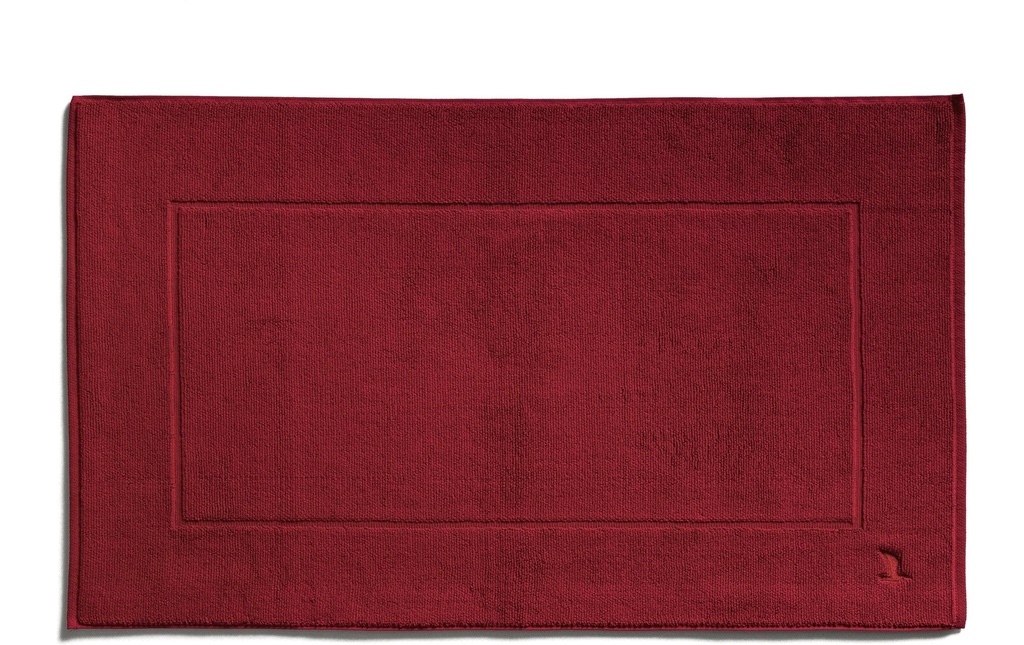 Möve Tapis de bain Super peluche 60 x 100 cm, Rouge rubis