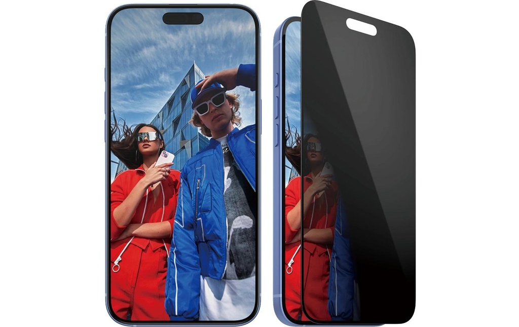 Panzerglass Protection d’écran Ultra Wide Fit Privacy iPhone 15/16 Plus