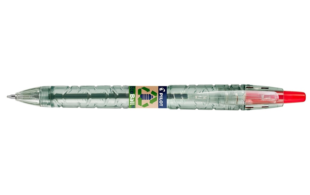 PILOT Stylo Ecoball B2P rouge