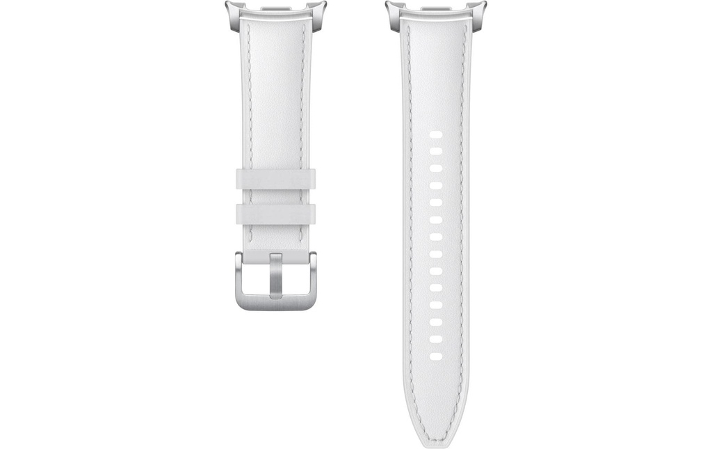 Samsung Hybrid Eco Leather Band S/M/L Watch8 Blanc