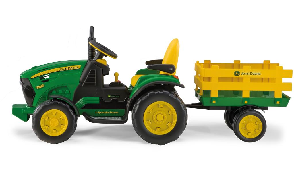 PegPerego John Deere Ground Force Vert/Jaune