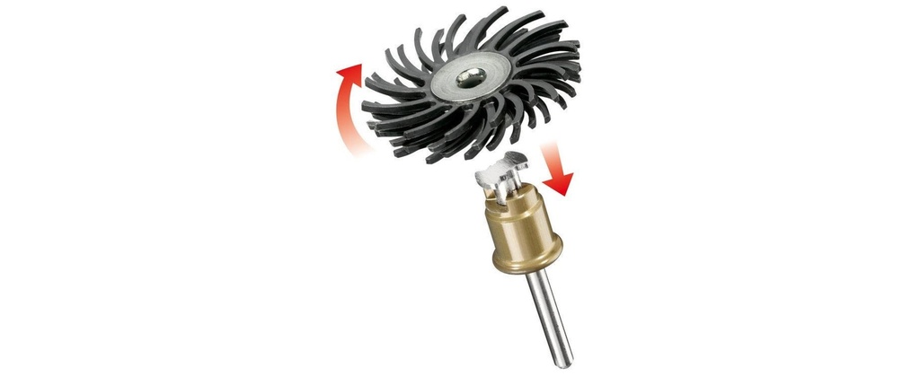 Dremel Brosse abrasive fine 471S 1 pièce