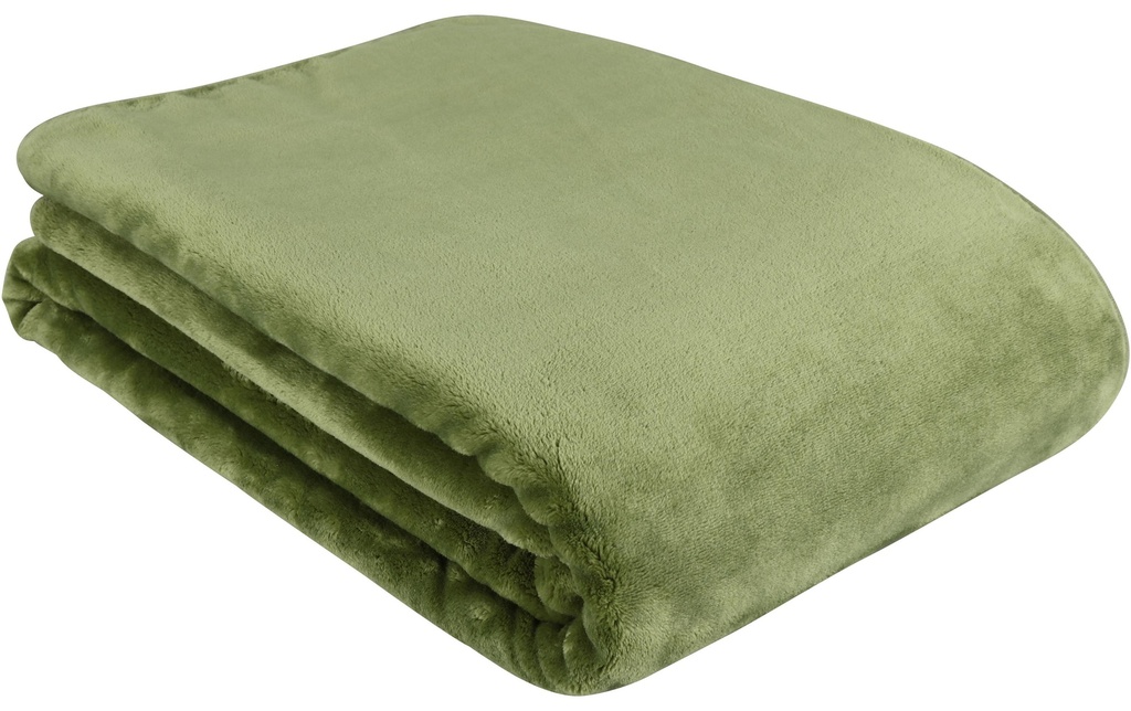 Eskimo Couverture Cashmina Olive, 150 x 200 cm