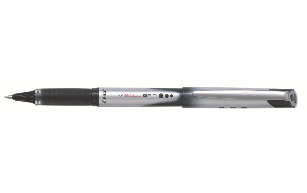 [241150009] PILOT Roller V-Ball 0.7 Grip noir