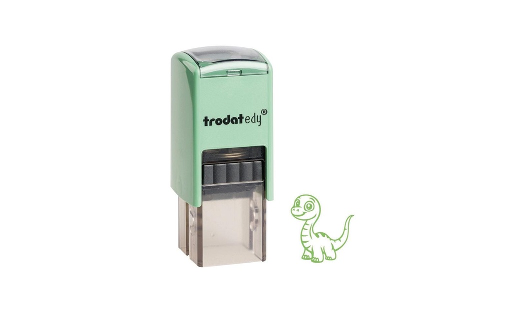 TRODAT Timbre Brontosaure menthe