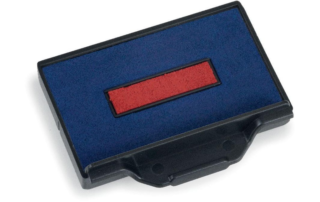 Trodat Tampon de rechange Professionnel 6/53 Rouge/Bleu