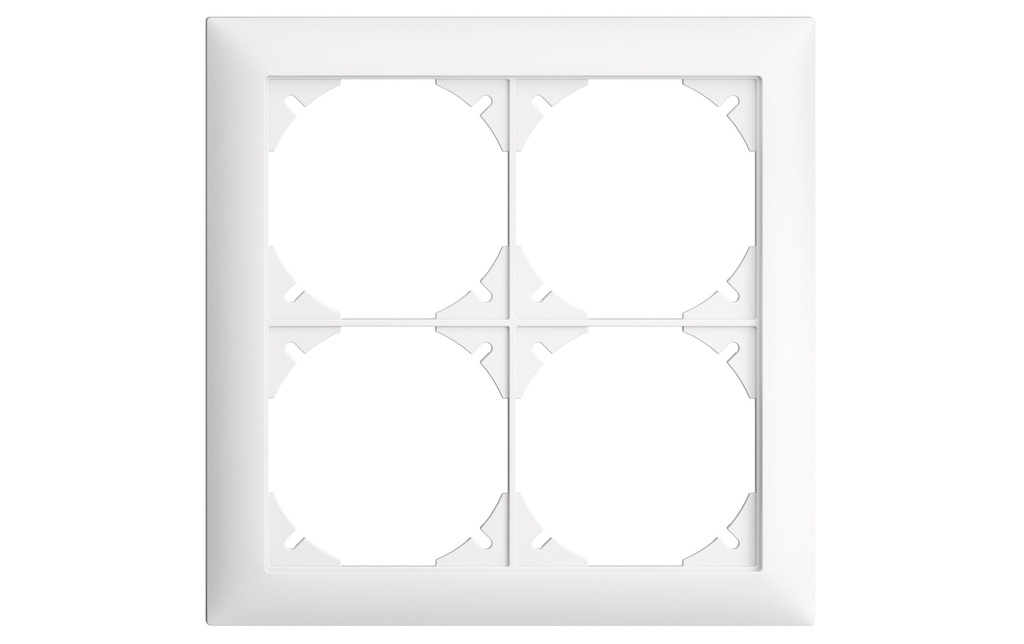 Feller EDIZIOdue Cadre de recouvrement 2x2 quadruple