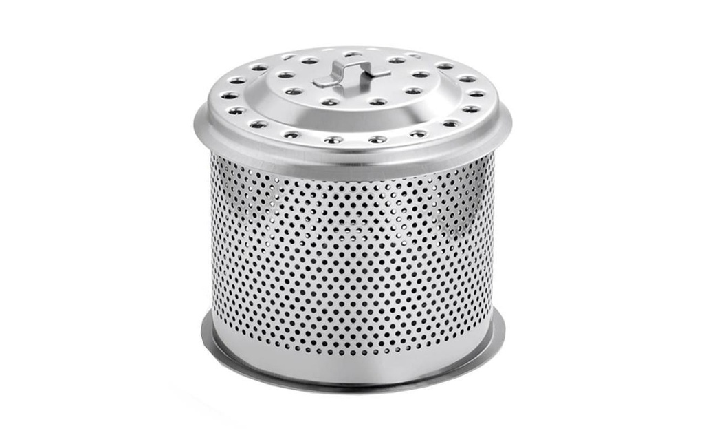 LotusGrill Conteneur à charbon Lotus petit et original acier inoxydable