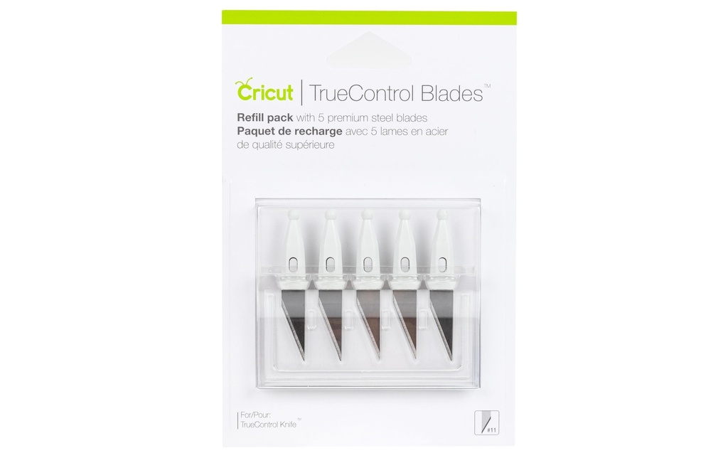 Cricut Lame de rechange TrueControl 5 pièces