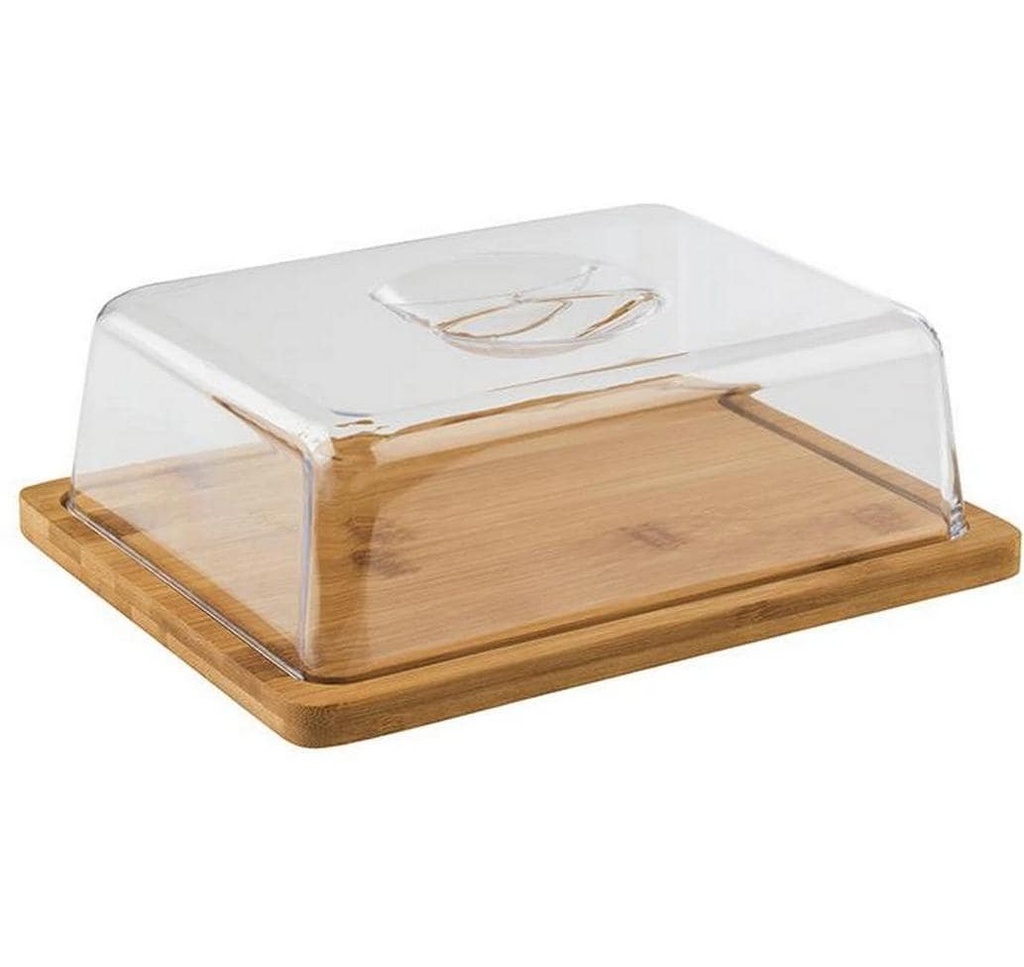 APS Plateau de service Plateau avec hotte 2 pièces, 24 x 18.5 x 8 cm