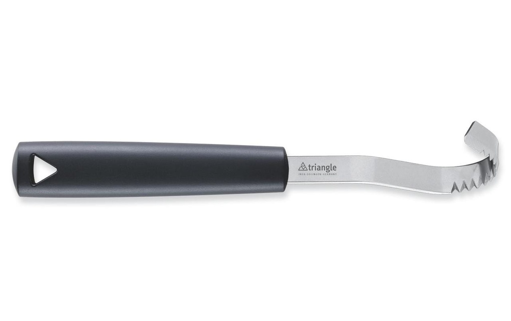 triangle Coltello da burro 1 Pièce/s, Noir/Argenté
