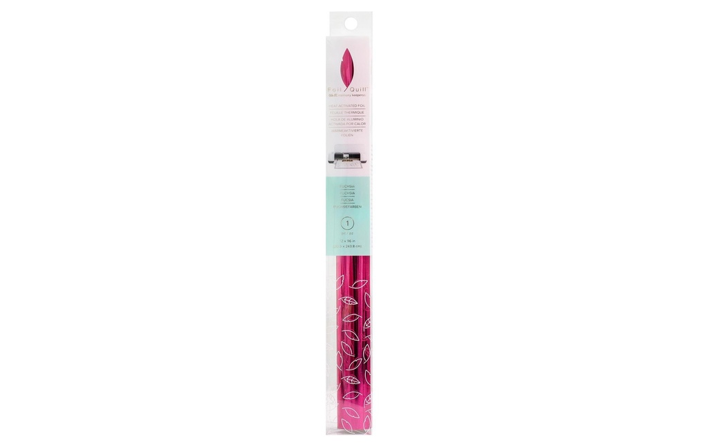 We R Memory Keepers Film Foil Quill activé par la chaleur, 1 rouleau, fuchsia